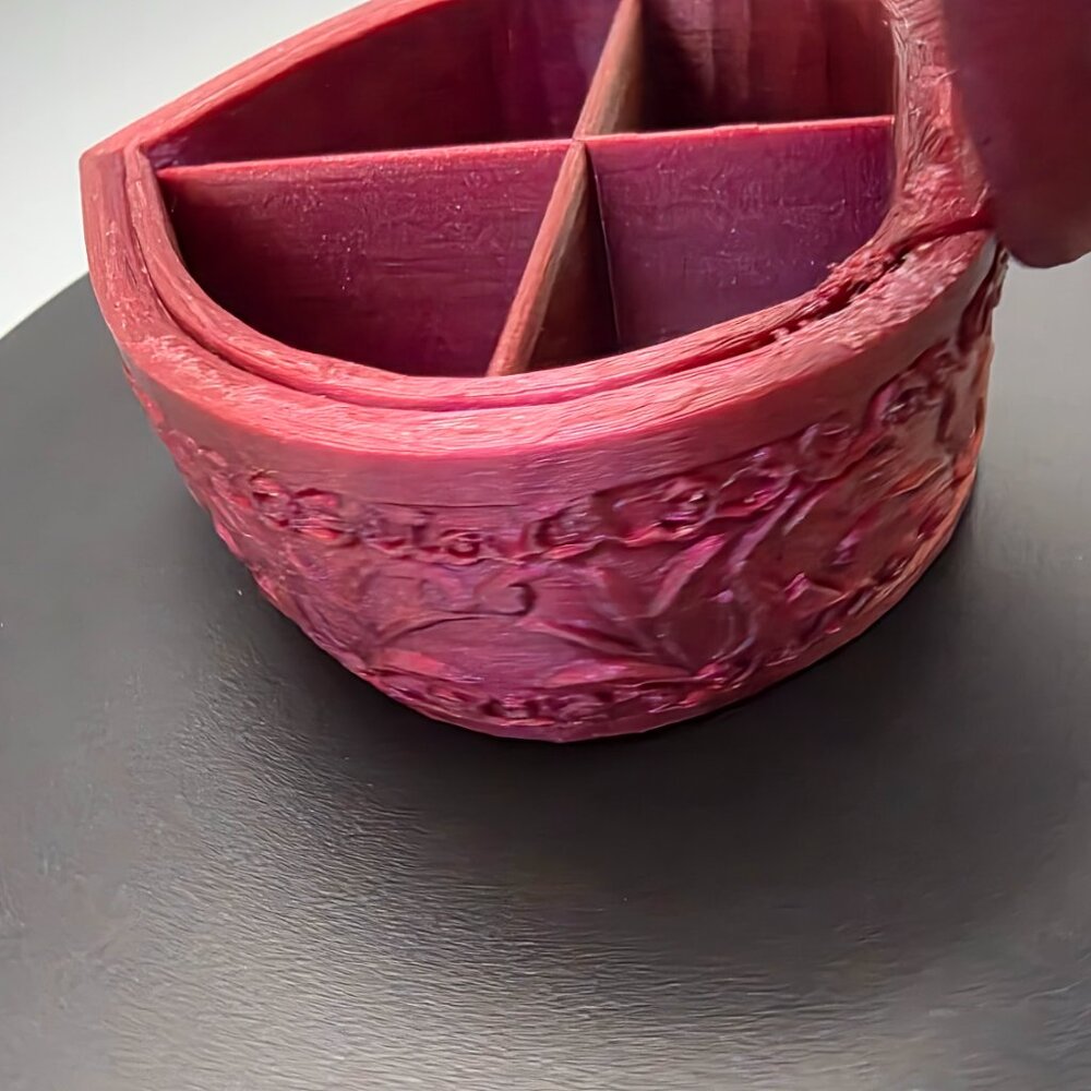Open Face Heart Shaped Box - Picture 8 of 11